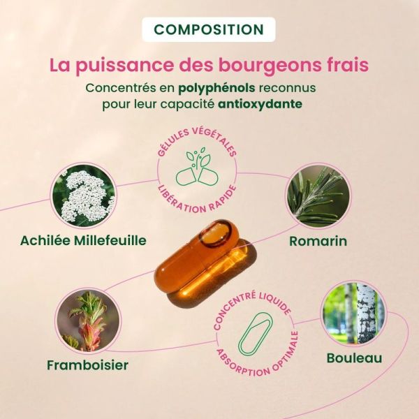 GEMMOCAPS SPM & Confort Menstruel - Bio - 30 gélules