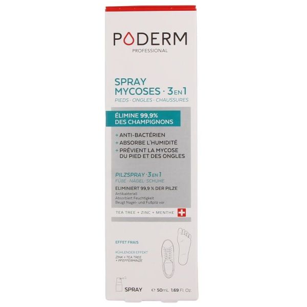 Spray Mycoses 3 en 1 Pieds - 50 ml