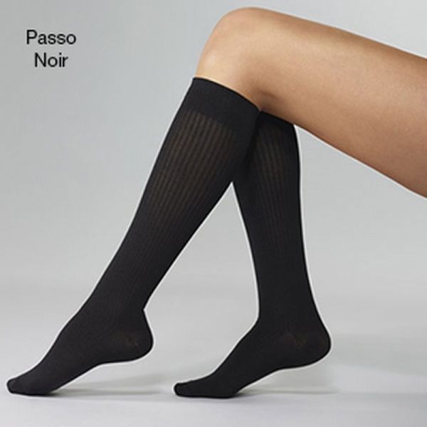 Varisan Passo Chaussettes De Contention Mixte Classe 2 - Noir Taille 3 Normal