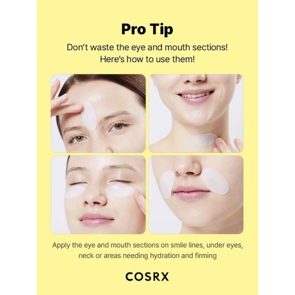 Advanced Snail Mucin Glass Glow Hydrogel Mask - 3 masques
