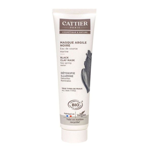 Cattier Argile Soins Masque Noire 100Ml