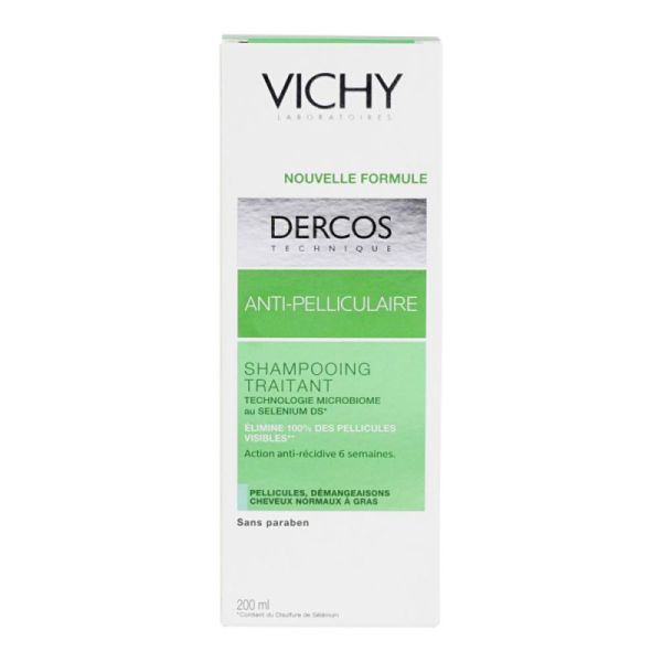 Vichy Dercos Shg A/Pel Gras 200Ml