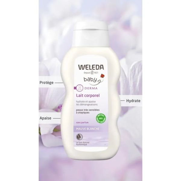 Mauve blanche Lait corporel à la Mauve blanche - 200 ml