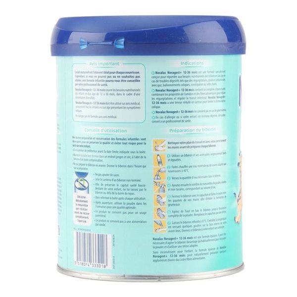Novagest+ 12-36 mois - 800 g