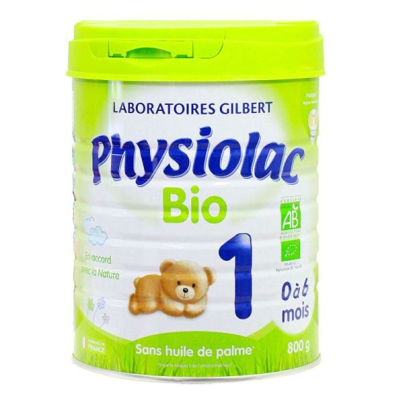 Physiolac Lait Bio1 Bisgly Fer800G