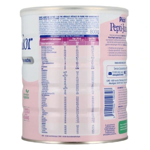 Pepti-junior Riz AR - 0-36 mois - 800 g