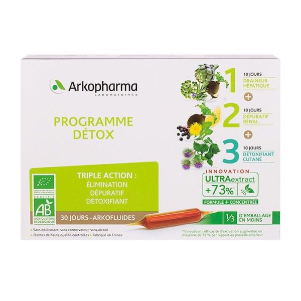 Arkofluides Bio Coffret Prog Detox