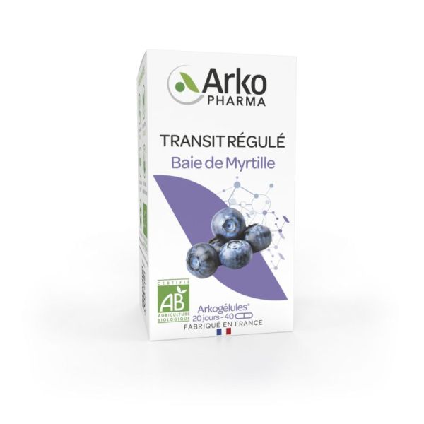 Arkogelule Bio Myrtille Baie Bte 45