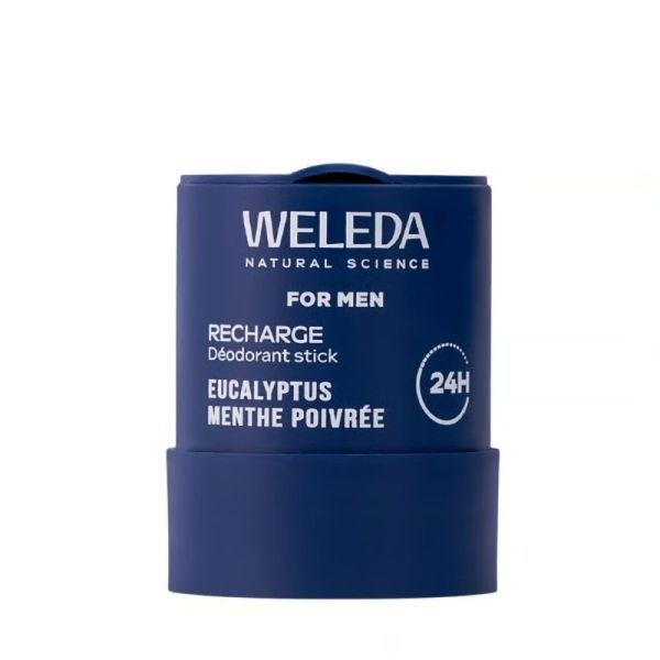 Recharge Déodorant Stick For Men - Eucalyptus Menthe Poivrée - 50 g