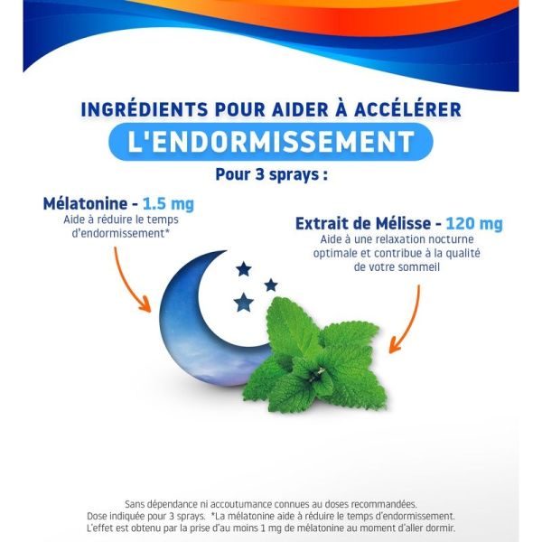 Spray Mélatonine Sommeil Flash - 20 ml