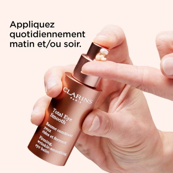 Contour des Yeux Anti-Rides & Fermeté – 40 ans – Total Eye Smooth – 15 ml