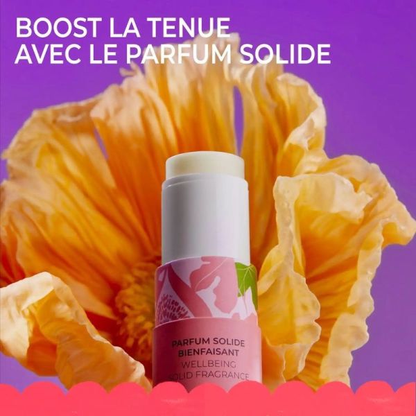 Coffret Eau Parfumée Bienfaisante Fleur de Figuier - Parfum Solide Bienfaisant Rose - 100 ml + 5 g