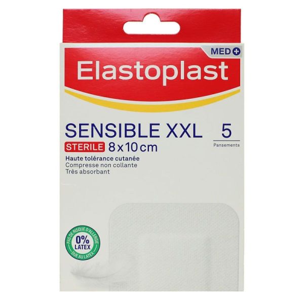Elastoplast Med Sensible Xxl 10X8Cm 5