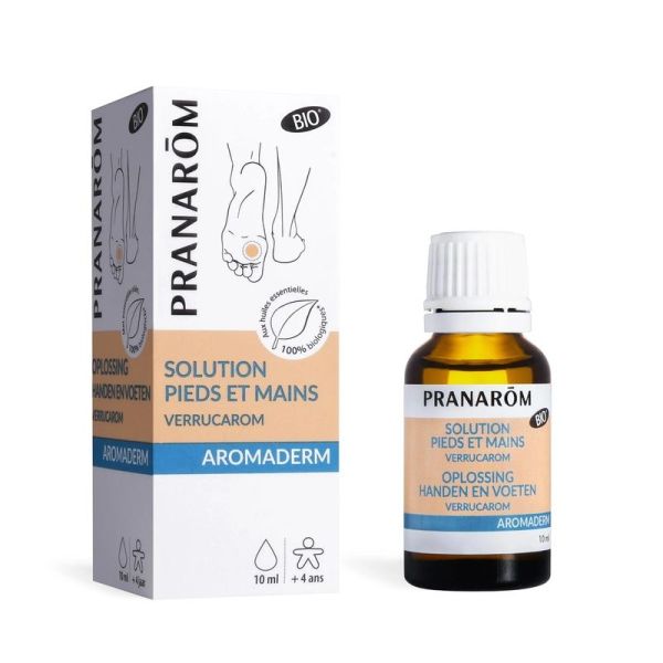 Solution anti-verrues pieds et mains - Bio - 10 ml