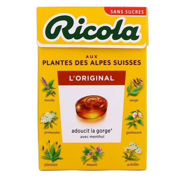 l'Original Bonbons aux Plantes Sans Sucres - 50 g