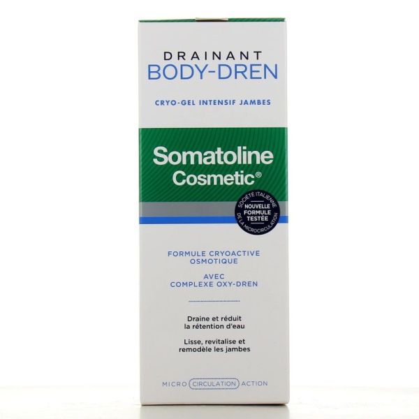 Drainant Jambes Cryo-Gel Intensif Body Dren - 200 ml
