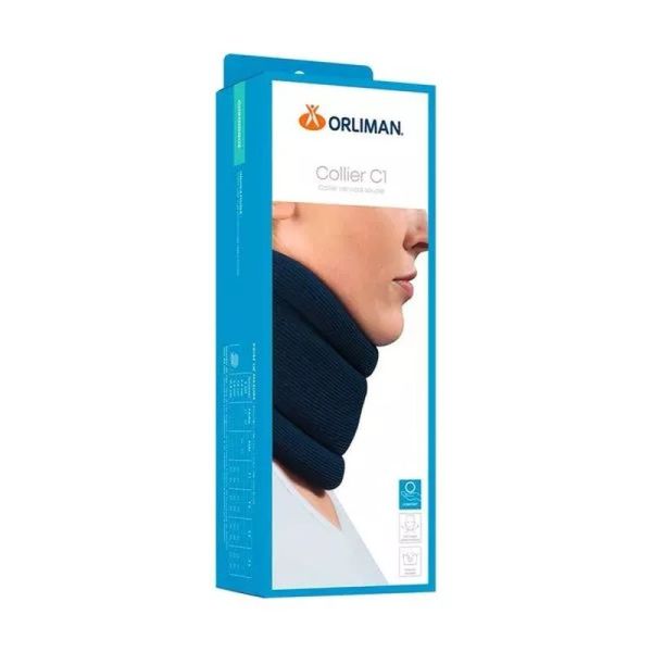 Orliman C1 Collier cervical souple - Hauteur 10,5 cm, Taille 2