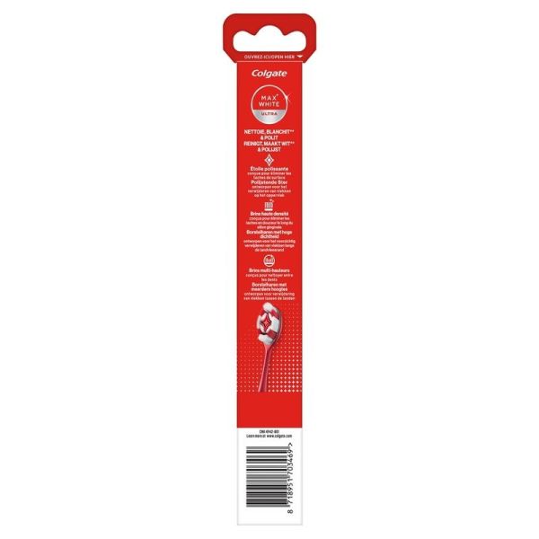 Brosse à dents Max White Ultra - Souple - 1 pièce