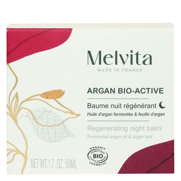 Melvita Argan Bio Active Baume Nuit 50Ml