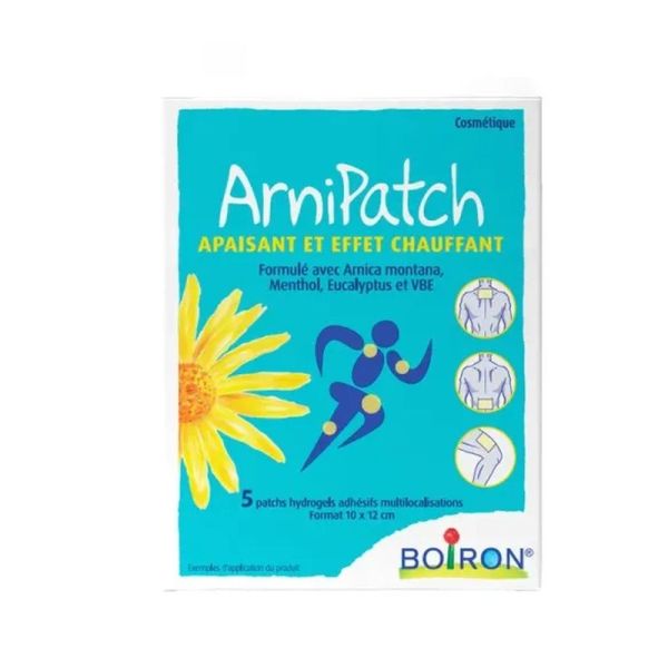 Arnipatch apaisant et effet chauffant - 5 patchs 10 x 12 cm