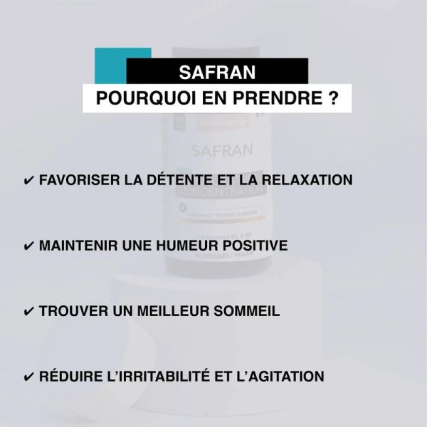 Safran en gélules - 30 gélules