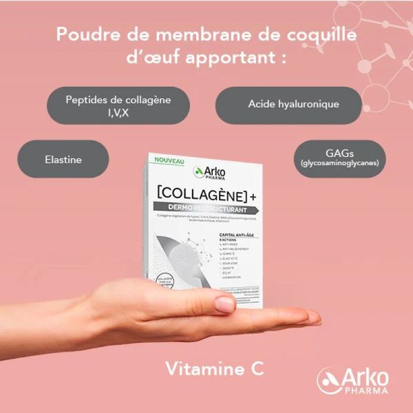 Collagène + Dermo Restructurant - 60 gélules