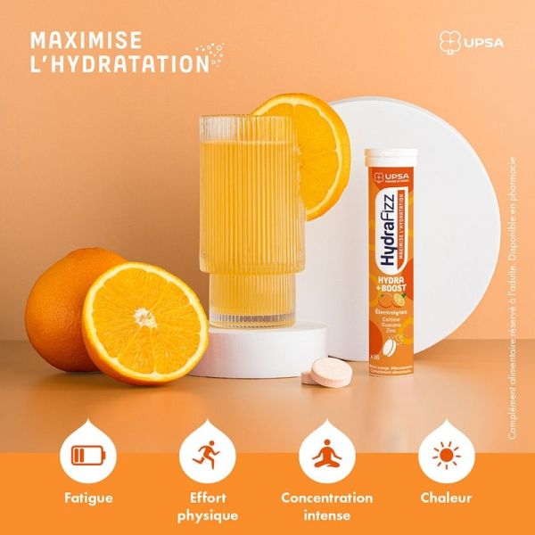 Hydra +Boost - 16 comprimés effervescents