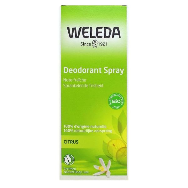 Weleda Deo Citrus Deodorant Spray 100Ml