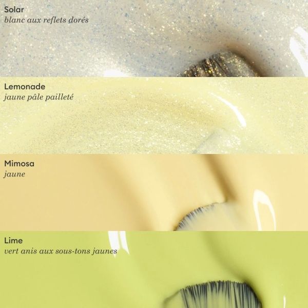 Vernis semi-permanent Solar Green Flash - 15 ml