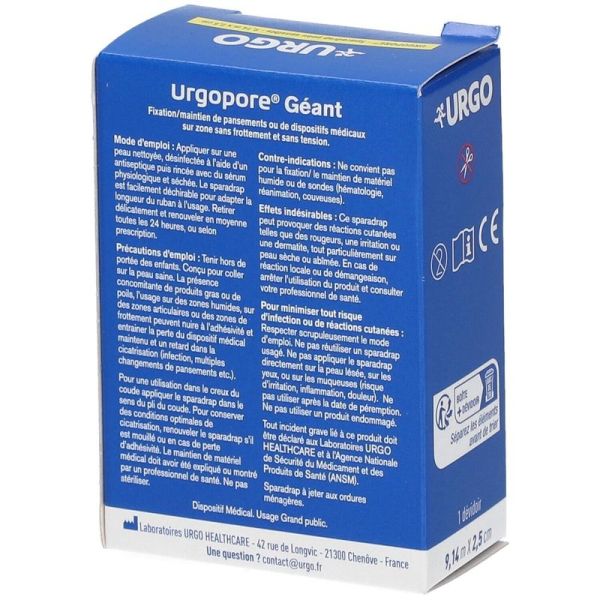 Urgopore - Géant - 9,14 m x 2,5 cm