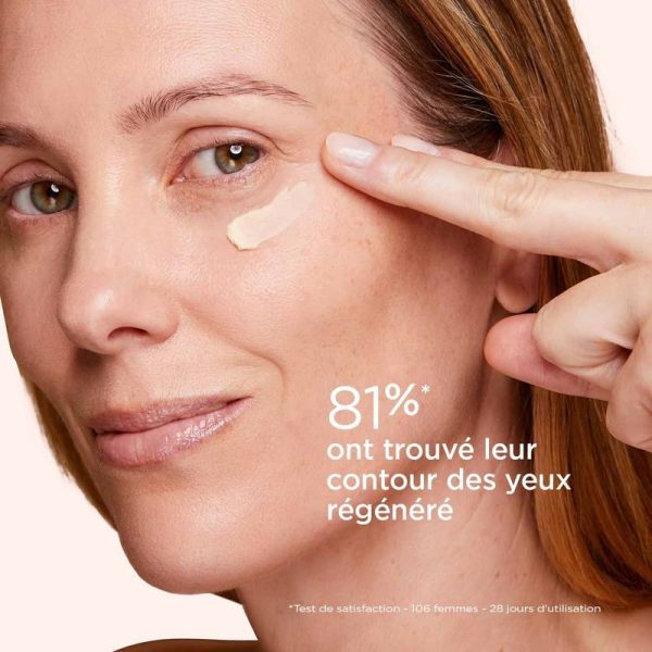Contour des Yeux Anti-Rides & Fermeté – 40 ans – Total Eye Smooth – 15 ml