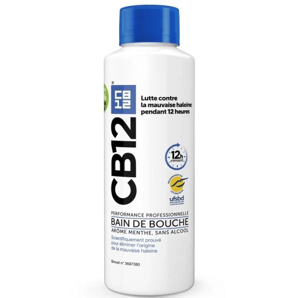 Bain de Bouche Sans Alcool - Arôme Menthe - 500 ml