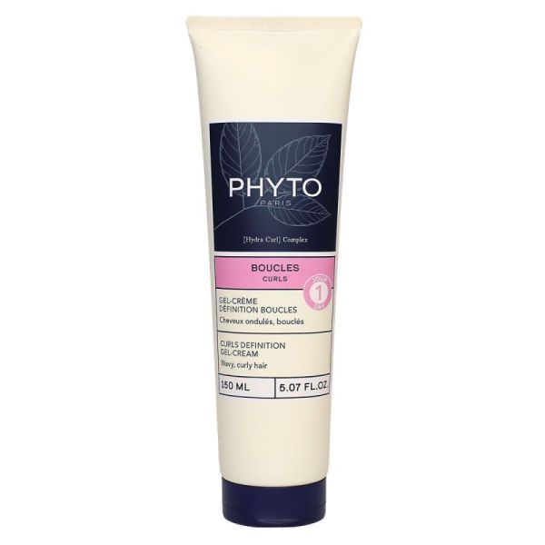 Phyto Boucles Curls gel-crème définition boucles cheveux ondulés bouclés 150ml