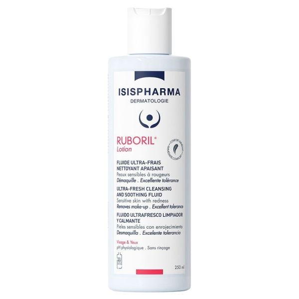 Ruboril Lotion Fluide Ultra-Frais Nettoyant Apaisant - 250 ml