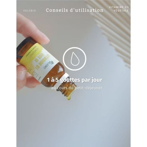 Vitamine D3 1000 UI - 20 ml