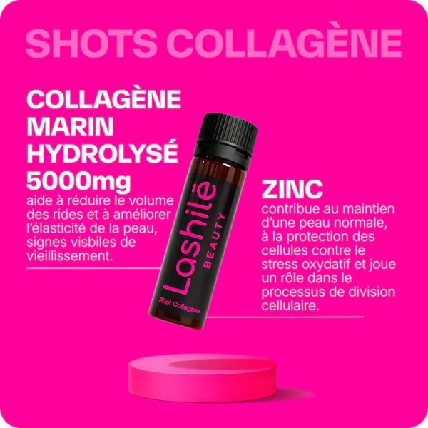 Shots Collagène 5000 mg - 14 jours