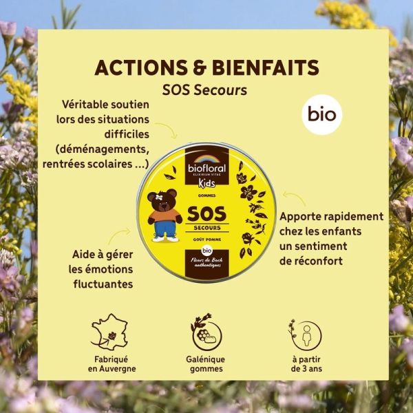 Enfants SOS Secours Jour - Bio - 45 g
