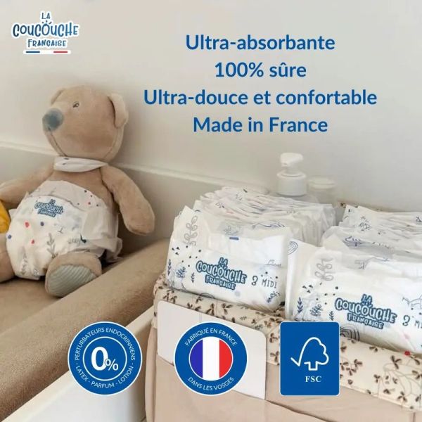 Couches Naturelles Taille 4 - 24 unités