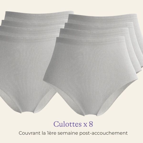 Slips Filets Maternité Réutilisables Post Accouchement - Taille unique, 4 unités