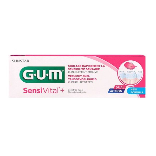 Gum Dent 6070 Sensivital Plus75 Ml