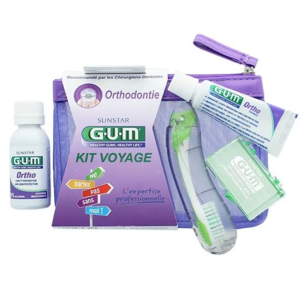 Kit voyage Orthodontie - trousse de 4 produits
