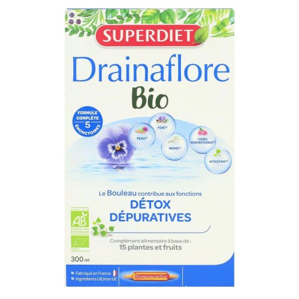 Superdiet Drainaflore Bio Amp 20