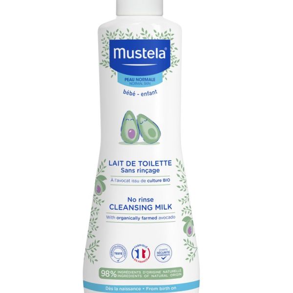 Lait de toilette sans rinçage à l’avocat BIO 750ml