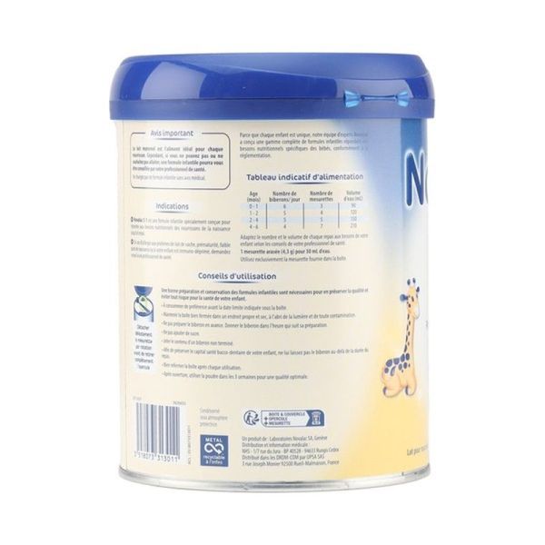 S Satiété Lait 1er Age 0-6 mois - 800 g