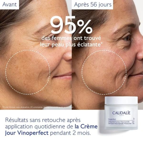 Crème Anti-Taches à la Viniférine & Niacinamide Vinoperfect - 50 ml