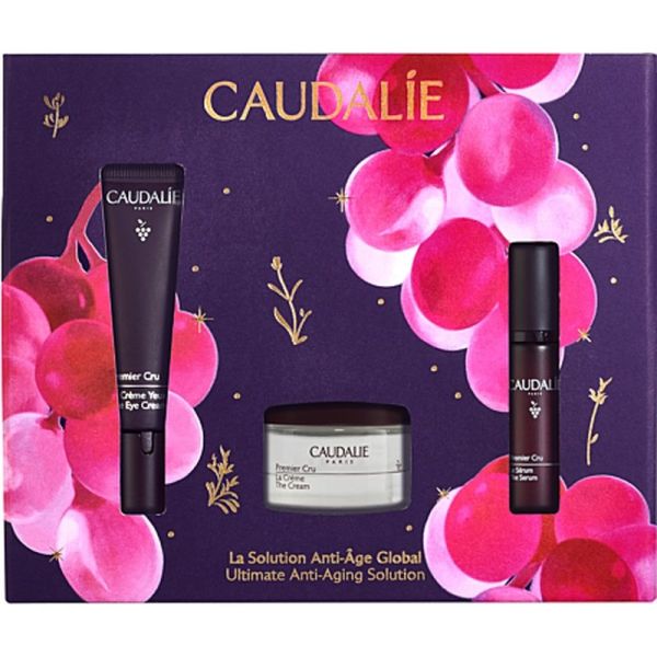 Coffret Noël 2025 Premier Cru - Crème Yeux 15 ml + Sérum et Crème Anti-Âge offerts
