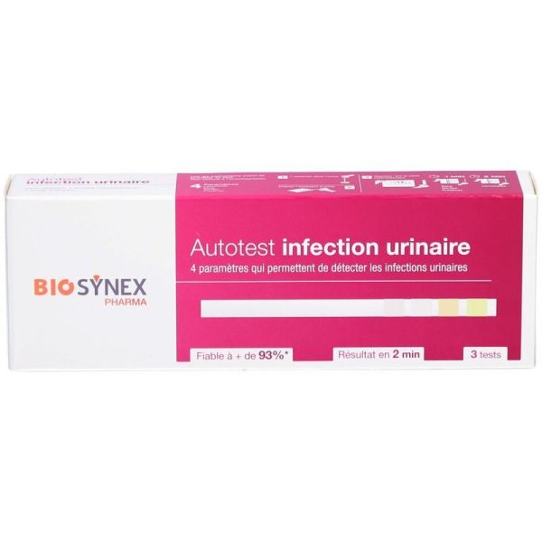 TEST INFECTIONS URINAIRES Exacto - 3 tests