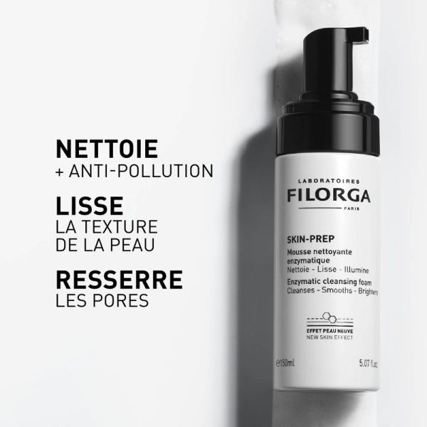 Mousse Nettoyante Enzymatique Skin-Prep - 2 x 150 ml