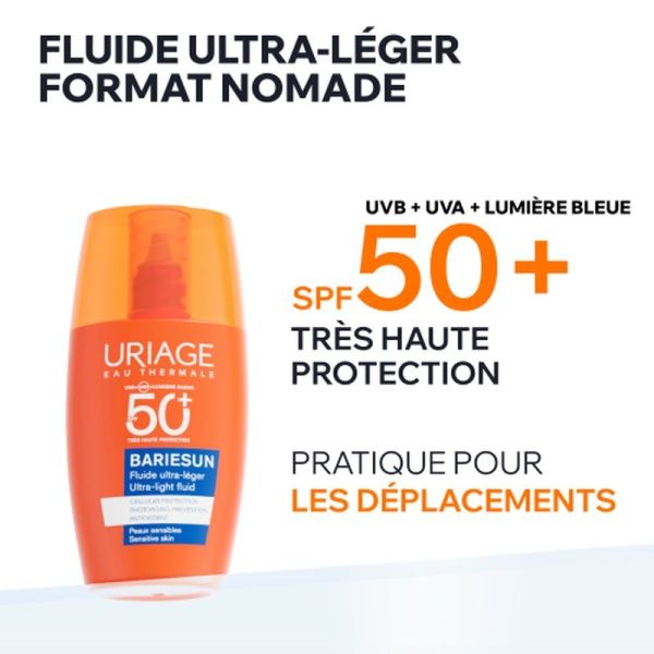 Fluide Ultra-Léger SPF50+ BARIESUN - 30 ml