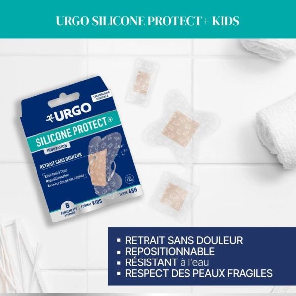 SILICONE PROTECT+ - Kids - 8 pansements